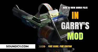Exploring Garry's Mod: A Guide to Viewing Sound Files