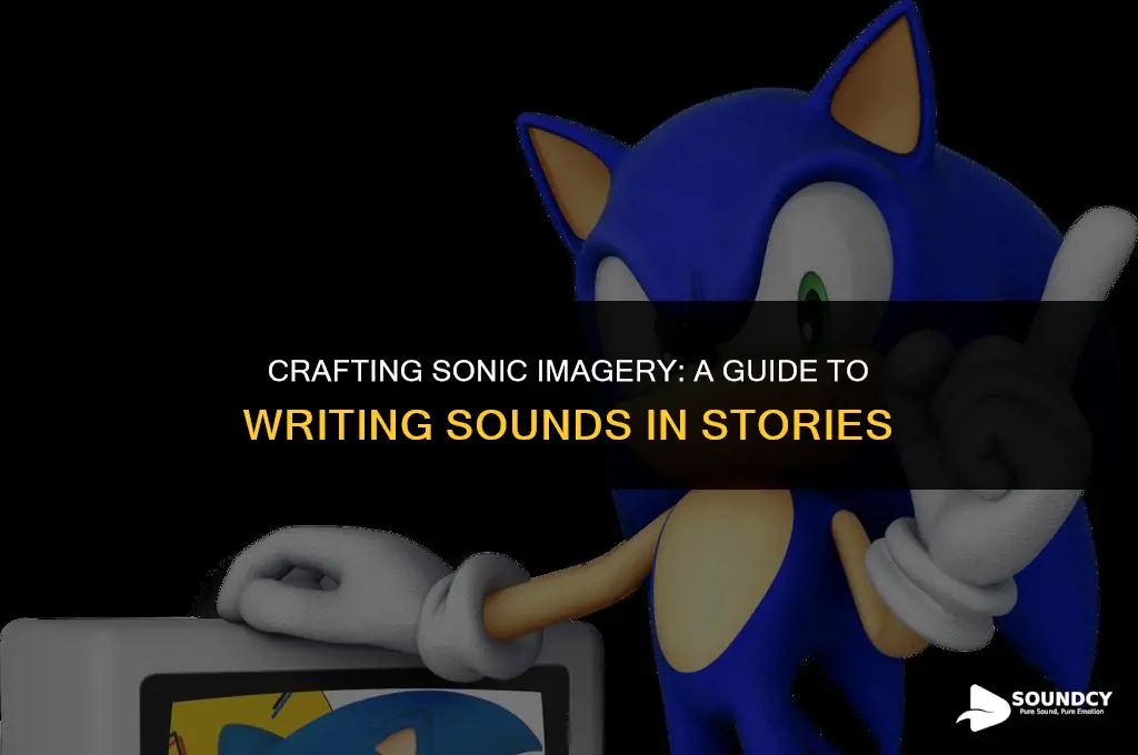 how to write a sound in a storygrammatically correct