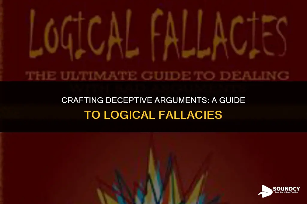how to write a valid but not sound argument