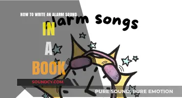 Crafting Sonic Suspense: How to Write an Alarm Sound in a Book