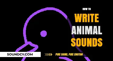 Mastering Onomatopoeia: Crafting Realistic Animal Sounds in Writing