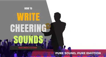 Mastering the Art of Writing Cheering Sounds in Your Stories