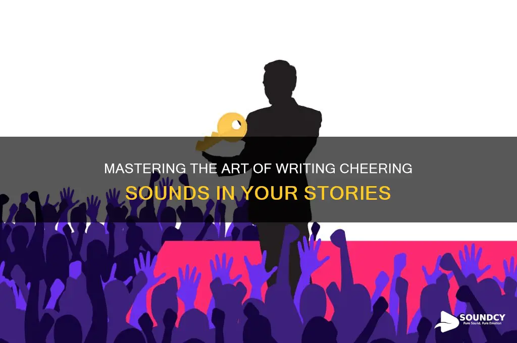 how to write cheering sounds