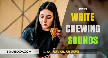 Mastering the Art of Writing Chewing Sounds: Tips and Techniques