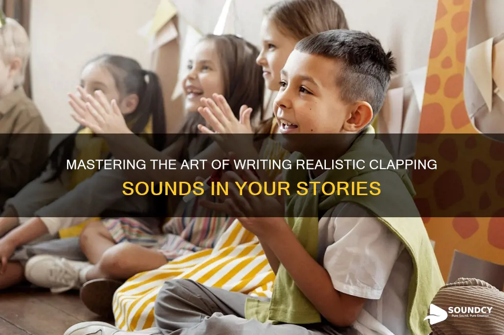 how to write clapping sound