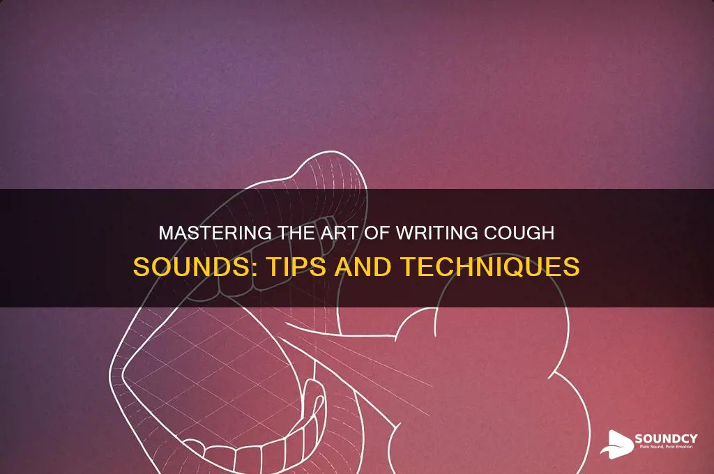 how to write cough sound