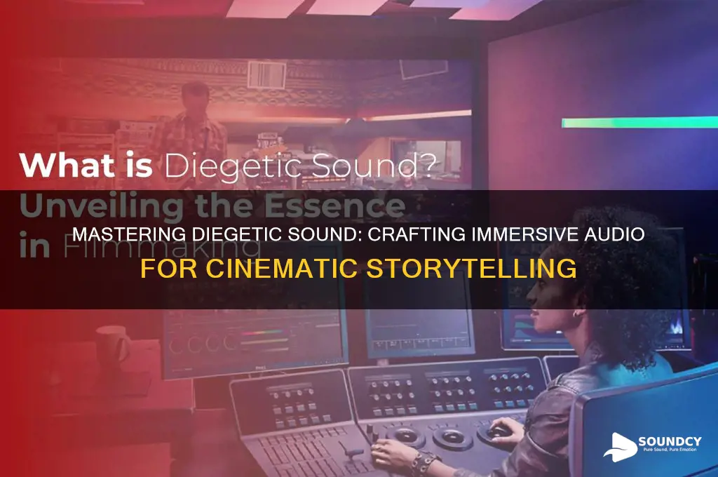 how to write diegetic sound