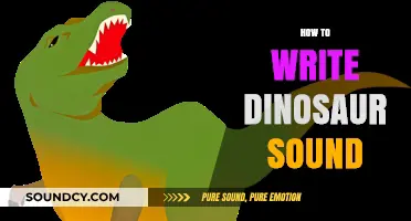 Crafting Prehistoric Roars: A Guide to Writing Realistic Dinosaur Sounds