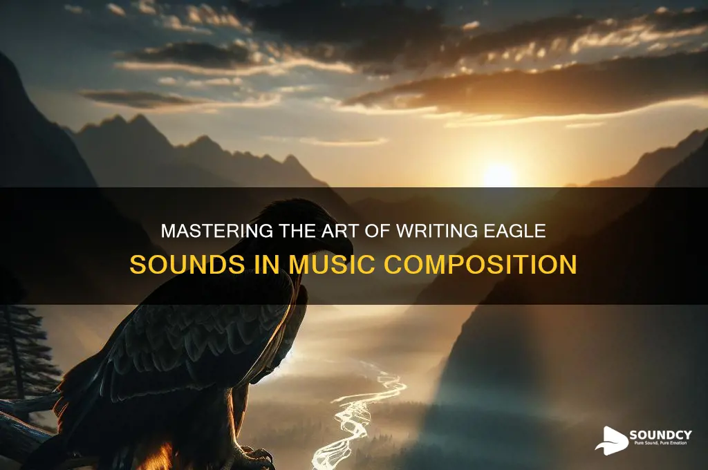 how to write eagle sound