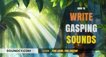 Mastering the Art of Writing Realistic Gasping Sounds in Dialogue