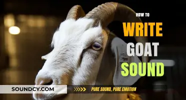 Mastering the Art of Writing Realistic Goat Sounds: A Creative Guide