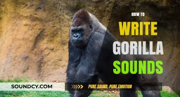 Mastering Primate Communication: Crafting Authentic Gorilla Sounds for Writers