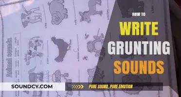 Mastering Grunts: A Guide to Writing Realistic Grunting Sounds