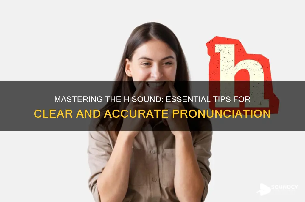 how to write h sound