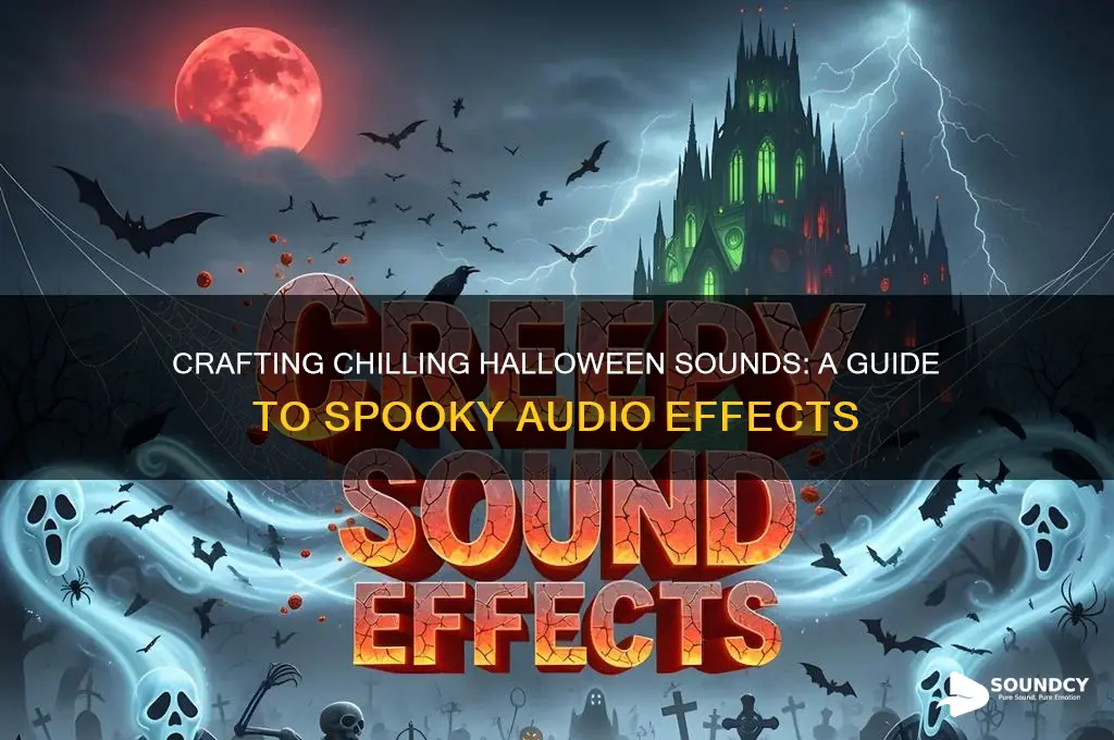 how to write halloween sounds