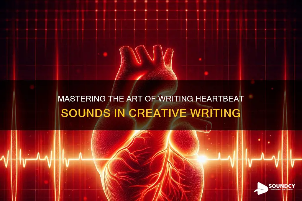 how to write heartbeat sound