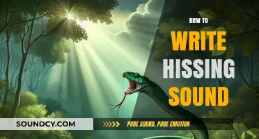 Mastering the Art of Writing Hissing Sounds in Creative Writing