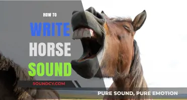 Mastering Equine Expressions: Crafting Realistic Horse Sounds in Writing