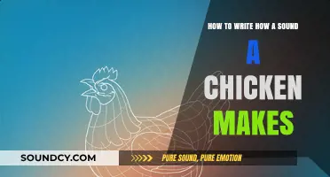Cluck Chronicles: Decoding the Sounds of a Chicken