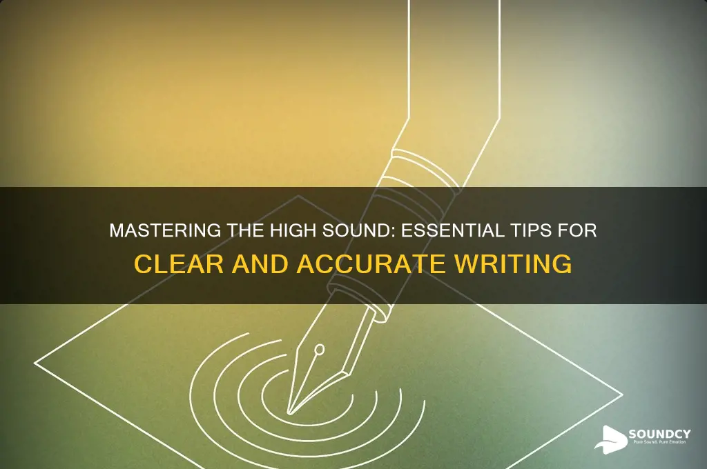 how to write igh sound