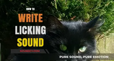 Mastering the Art of Writing Realistic Licking Sounds in Your Stories