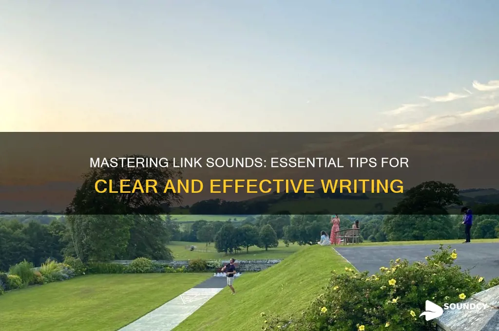 how to write link sound