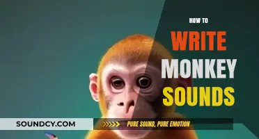 Mastering Monkey Sounds: A Creative Guide to Writing Primate Vocalizations