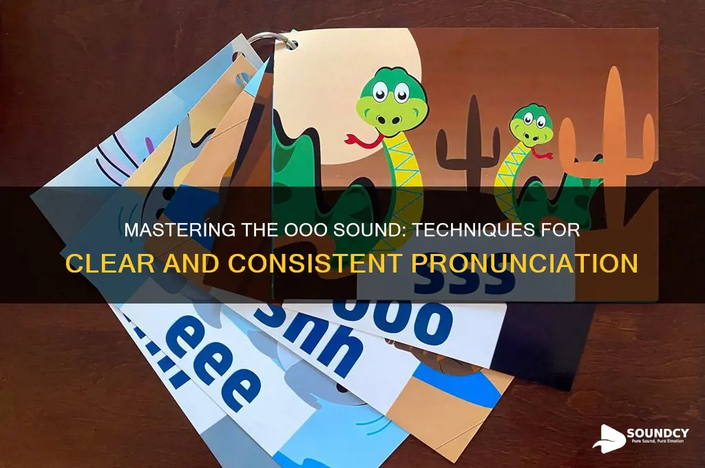 how to write ooo sound