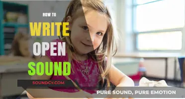 Mastering Open Sound Writing: Techniques, Tips, and Creative Strategies