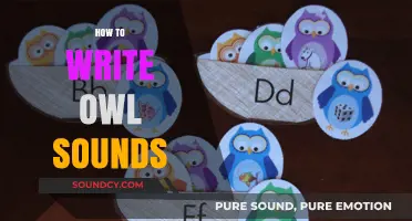 Mastering the Art of Writing Realistic Owl Sounds in Stories
