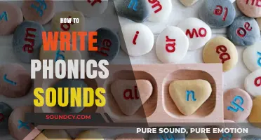 Mastering Phonics: A Step-by-Step Guide to Writing Sounds Effectively