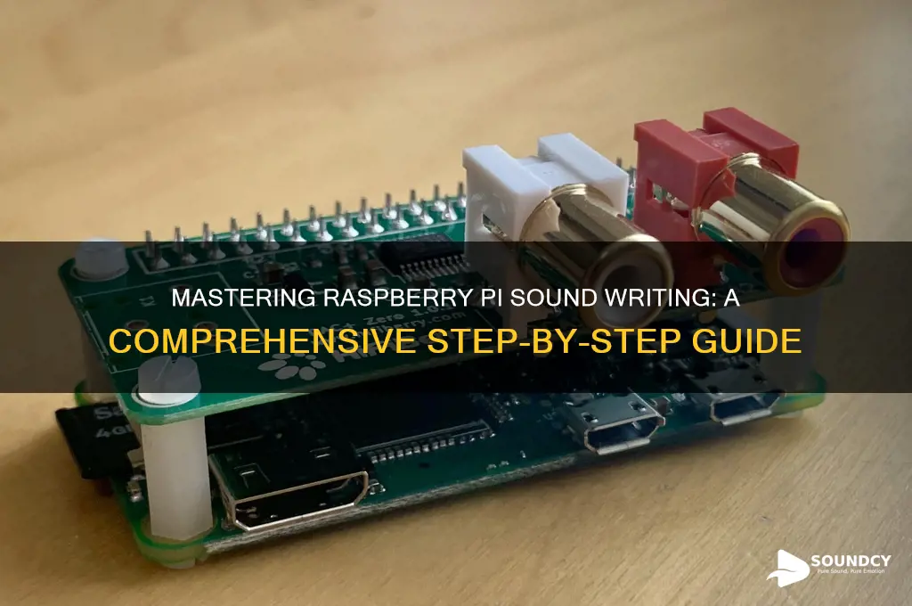 how to write raspberry sound