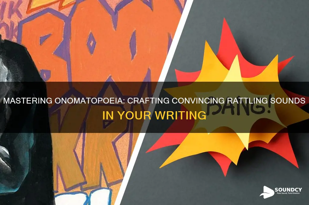 how to write rattling sounds