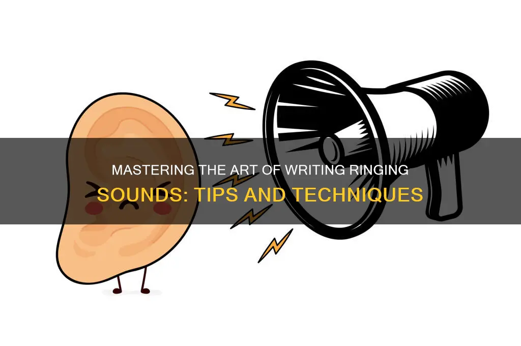 how to write ringing sound