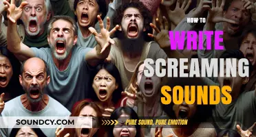 Mastering the Art of Writing Screaming Sounds in Your Stories