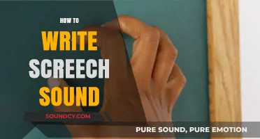 Mastering the Art of Writing Screech Sounds in Creative Writing