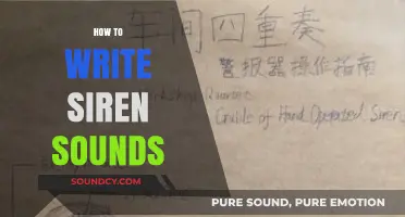 Mastering Siren Sounds: Techniques for Writing Authentic Emergency Audio