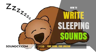 Mastering the Art of Writing Realistic Sleeping Sounds in Stories