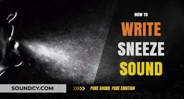 Mastering the Art of Writing Sneeze Sounds in Creative Writing