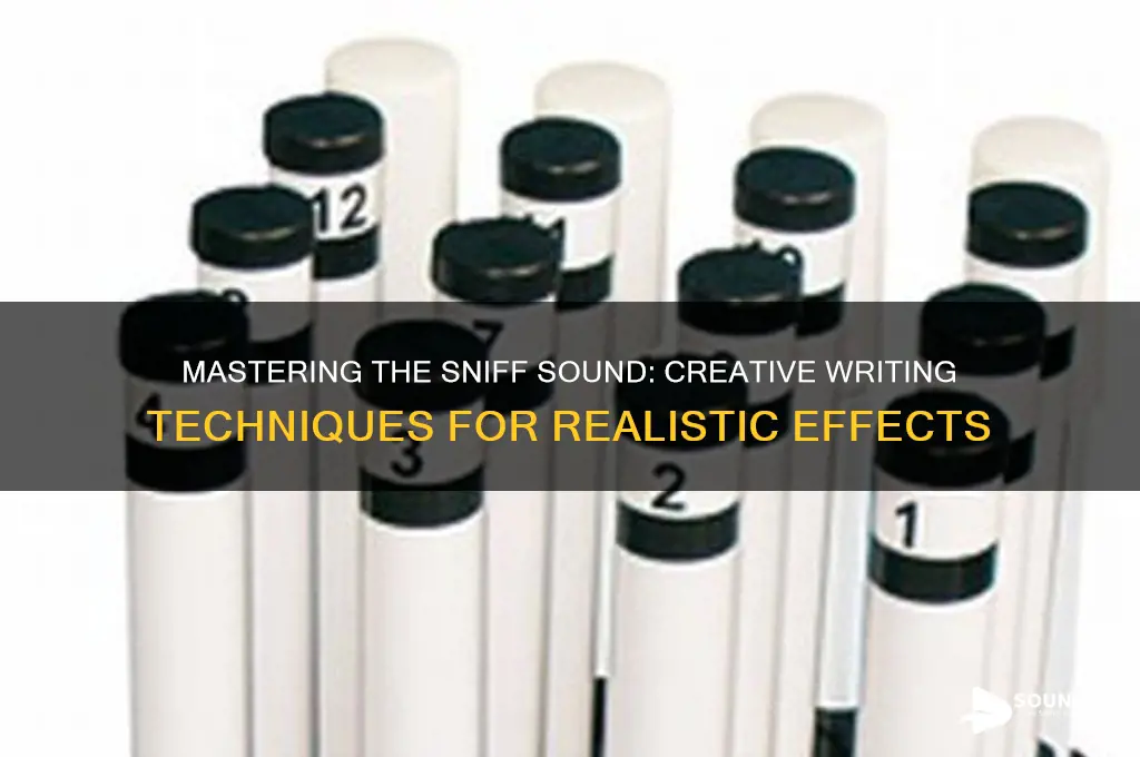 how to write sniff sound