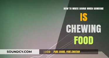 Crafting Auditory Delights: The Art of Writing Chewing Sounds