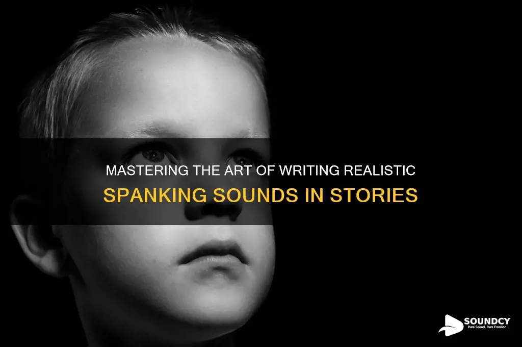 how to write spanking sound