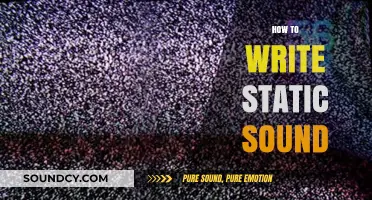 Mastering Static Sound: Techniques for Writing Realistic Audio Effects
