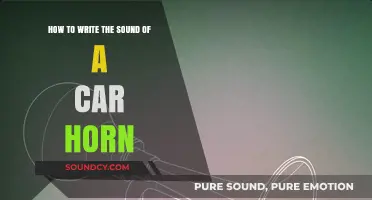 Crafting the Perfect Honk: A Guide to Writing Car Horn Sounds
