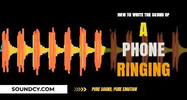 Crafting the Perfect Ring: How to Write the Sound of a Phone Ringing