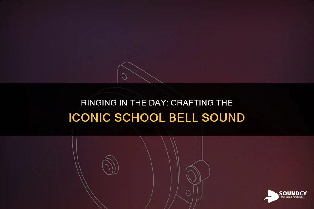 how to write the sound of a school bell