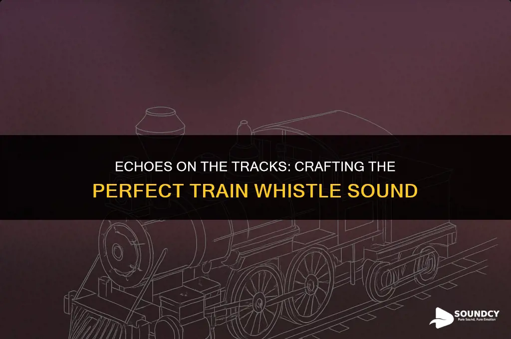 how to write the sound of a train whistle