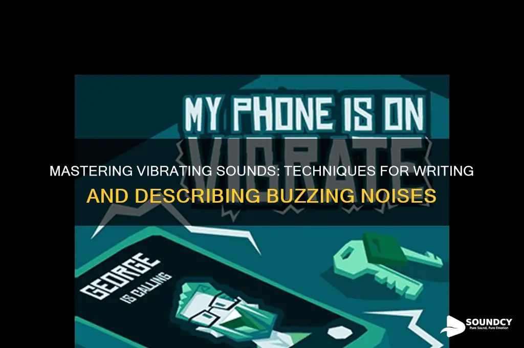 how to write vibrating sound