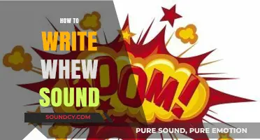 Mastering the Whew Sound: Tips for Writing Onomatopoeic Expressions