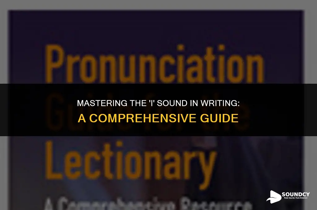 how to write y that has an i sound
